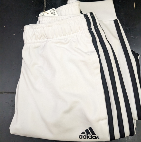Adidas white long pants - Picture 1 of 6